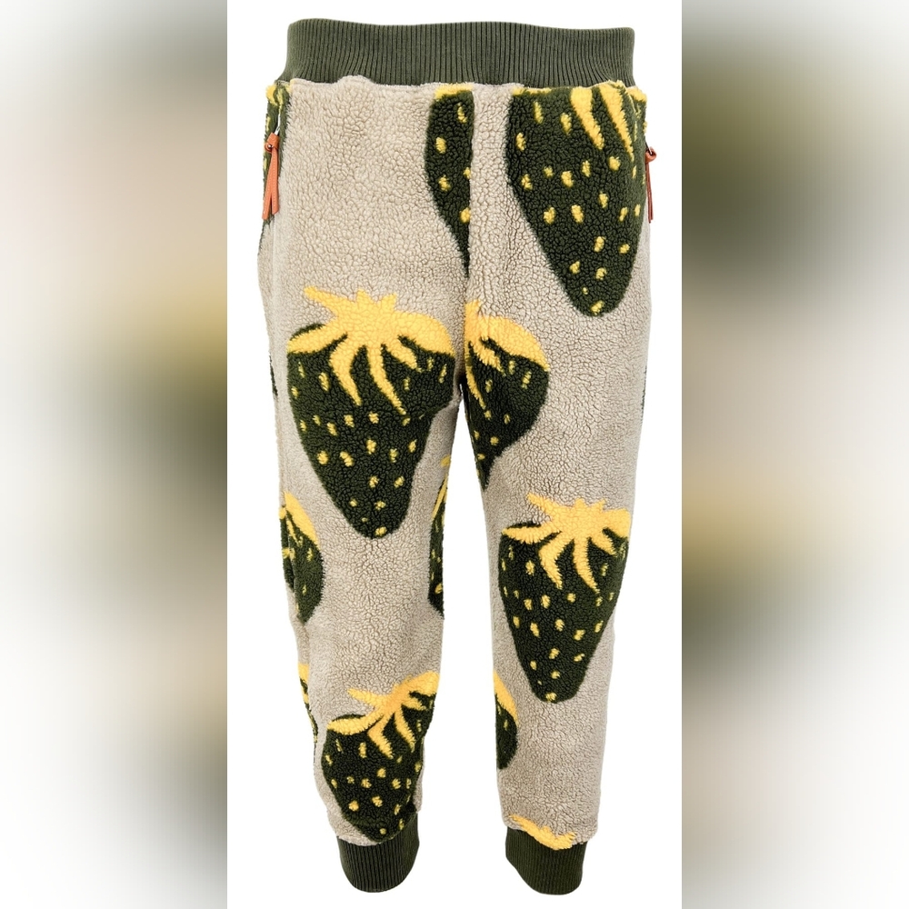 Nwt JW Anderson Strawberry Patterned Tapered Joggers